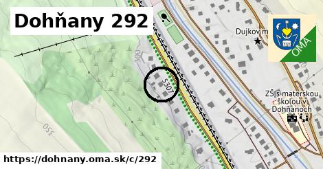 Dohňany <span class="supisne">292</span>