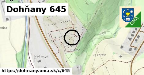 Dohňany <span class="supisne">645</span>