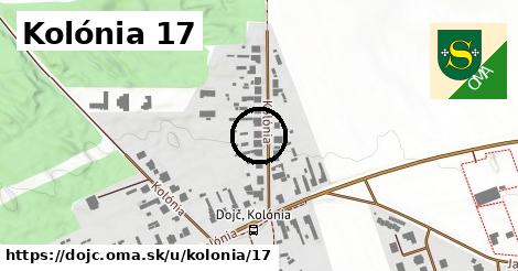 Kolónia 17, Dojč