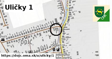 Uličky 1, Dojč
