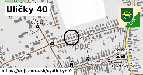 Uličky 40, Dojč