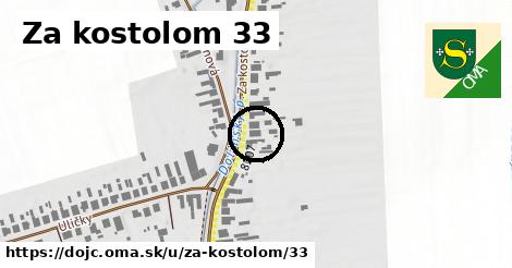 Za kostolom 33, Dojč