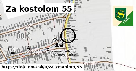 Za kostolom 55, Dojč