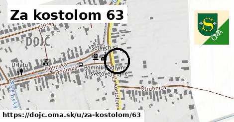 Za kostolom 63, Dojč