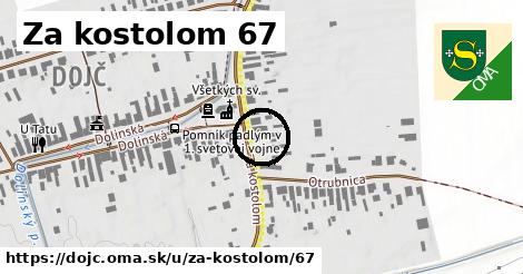 Za kostolom 67, Dojč