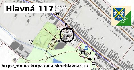 Hlavná 117, Dolná Krupá