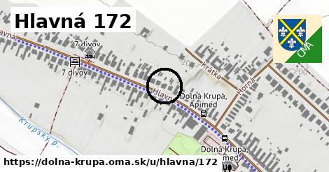 Hlavná 172, Dolná Krupá