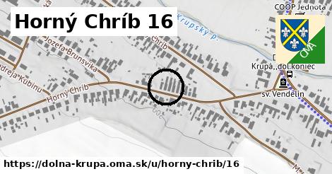 Horný Chríb 16, Dolná Krupá