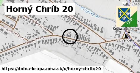 Horný Chríb 20, Dolná Krupá