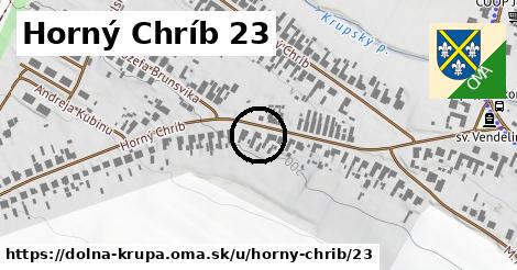 Horný Chríb 23, Dolná Krupá