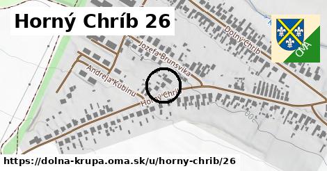 Horný Chríb 26, Dolná Krupá