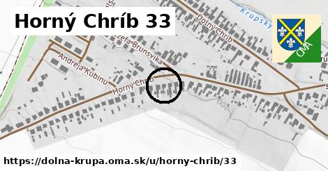 Horný Chríb 33, Dolná Krupá