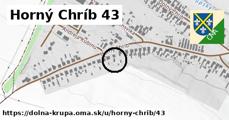 Horný Chríb 43, Dolná Krupá
