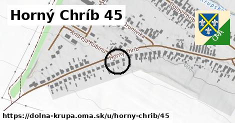 Horný Chríb 45, Dolná Krupá