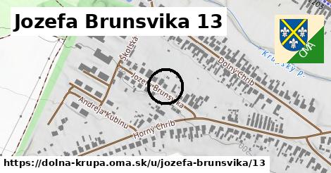 Jozefa Brunsvika 13, Dolná Krupá