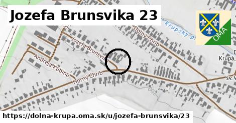 Jozefa Brunsvika 23, Dolná Krupá