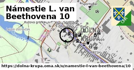 Námestie L. van Beethovena 10, Dolná Krupá