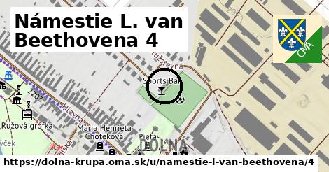 Námestie L. van Beethovena 4, Dolná Krupá