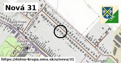 Nová 31, Dolná Krupá