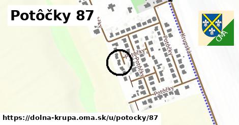 Potôčky 87, Dolná Krupá