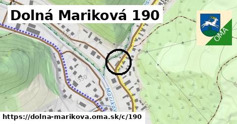 Dolná Mariková <span class="supisne">190</span>