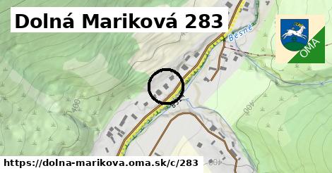 Dolná Mariková <span class="supisne">283</span>