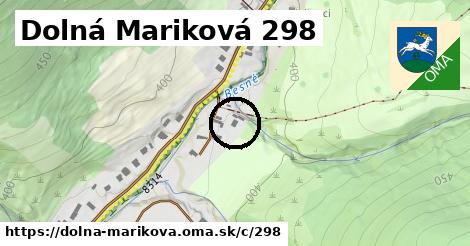 Dolná Mariková <span class="supisne">298</span>