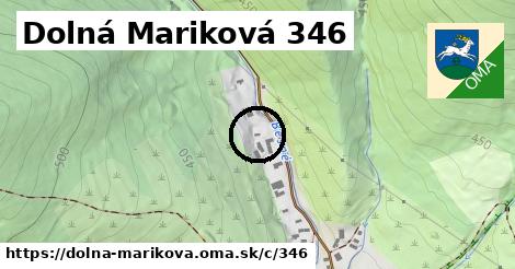 Dolná Mariková <span class="supisne">346</span>