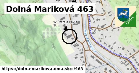 Dolná Mariková <span class="supisne">463</span>