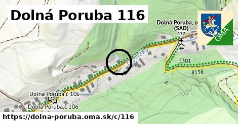 Dolná Poruba <span class="supisne">116</span>