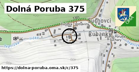 Dolná Poruba <span class="supisne">375</span>