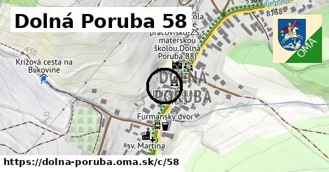 Dolná Poruba <span class="supisne">58</span>