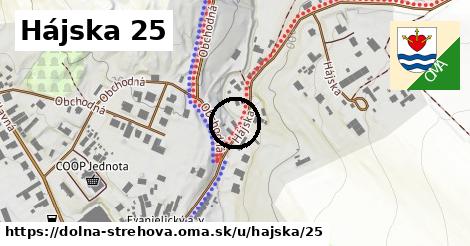 Hájska 25, Dolná Strehová