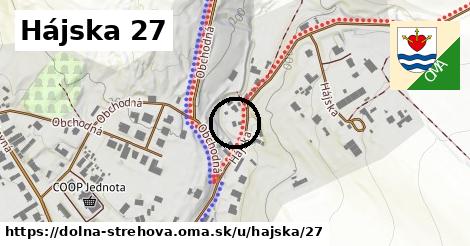 Hájska 27, Dolná Strehová