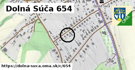 Dolná Súča <span class="supisne">654</span>