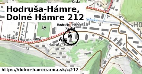 Hodruša-Hámre, Dolné Hámre <span class="supisne">212</span>