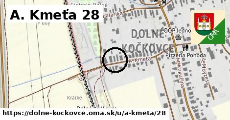 A. Kmeťa 28, Dolné Kočkovce