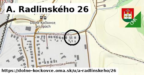 A. Radlinského 26, Dolné Kočkovce