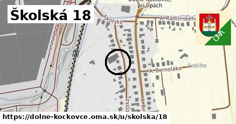 Školská 18, Dolné Kočkovce