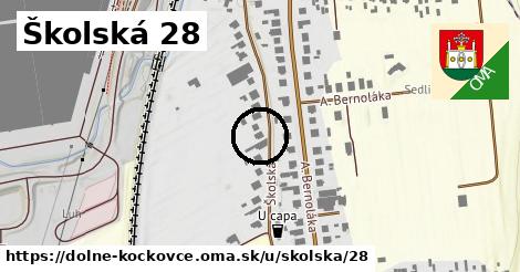 Školská 28, Dolné Kočkovce