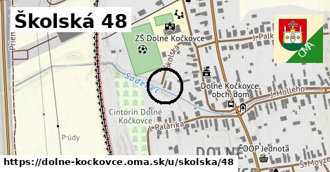 Školská 48, Dolné Kočkovce