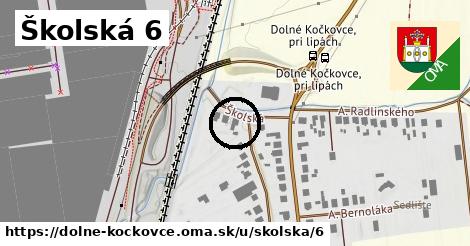 Školská 6, Dolné Kočkovce