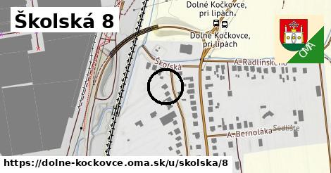 Školská 8, Dolné Kočkovce