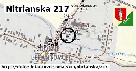 Nitrianska 217, Dolné Lefantovce