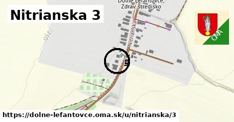 Nitrianska 3, Dolné Lefantovce