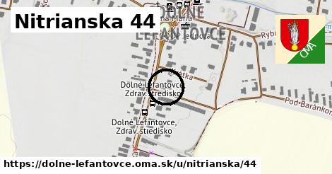 Nitrianska 44, Dolné Lefantovce