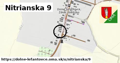 Nitrianska 9, Dolné Lefantovce