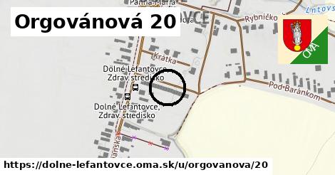 Orgovánová 20, Dolné Lefantovce