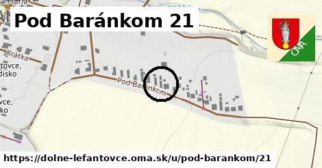 Pod Baránkom 21, Dolné Lefantovce