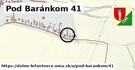 Pod Baránkom 41, Dolné Lefantovce